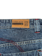 [V0872] Vintage y2k Clench blaue baggy jeans
