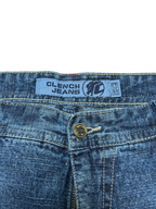 [V0872] Vintage y2k Clench blaue baggy jeans