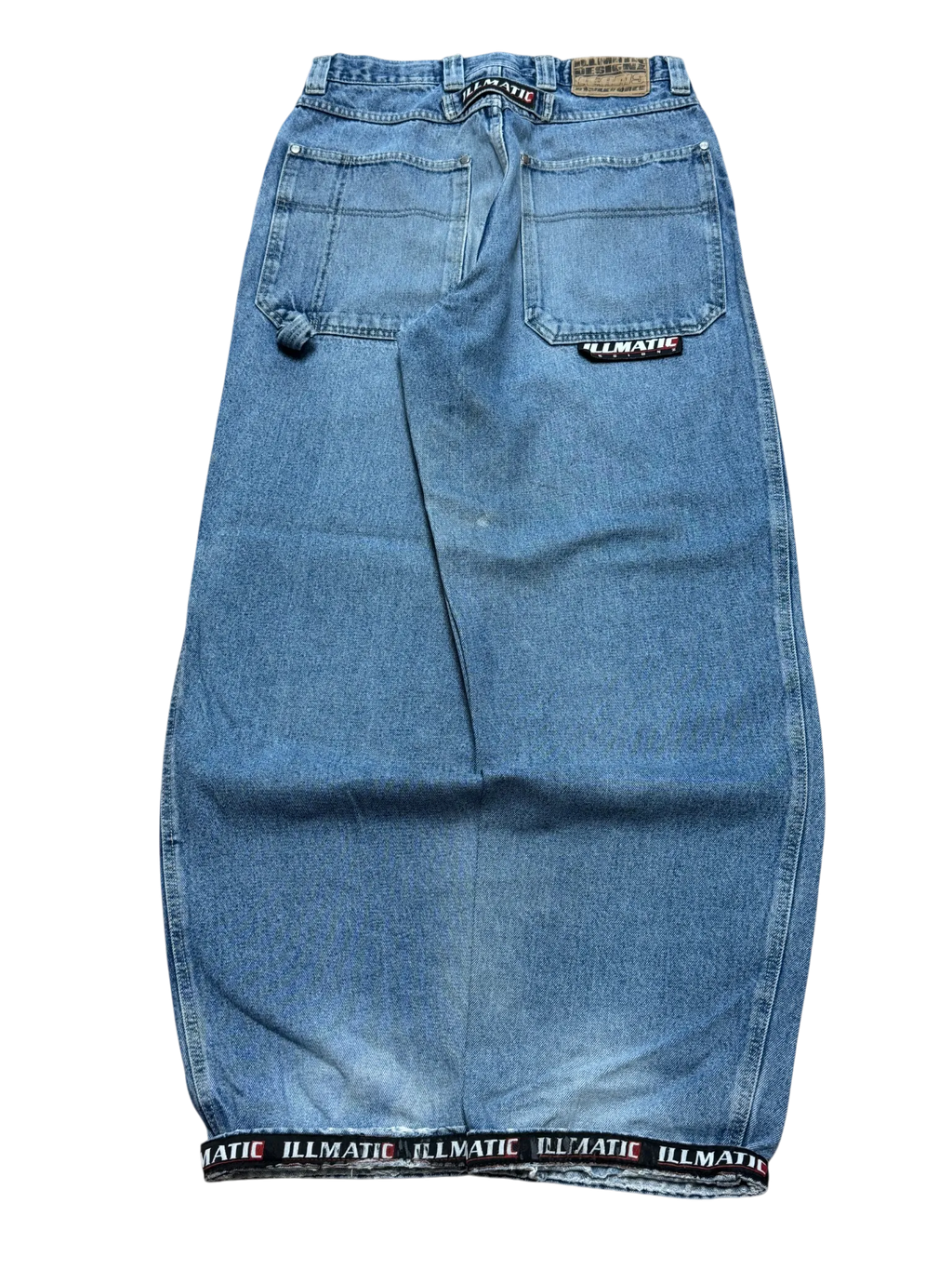 [V0765] Vintage y2k Illmatic blaue baggy jeans