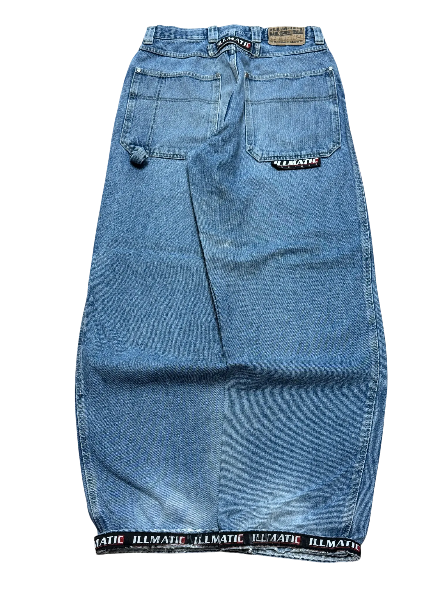 [V0765] Vintage y2k Illmatic blaue baggy jeans