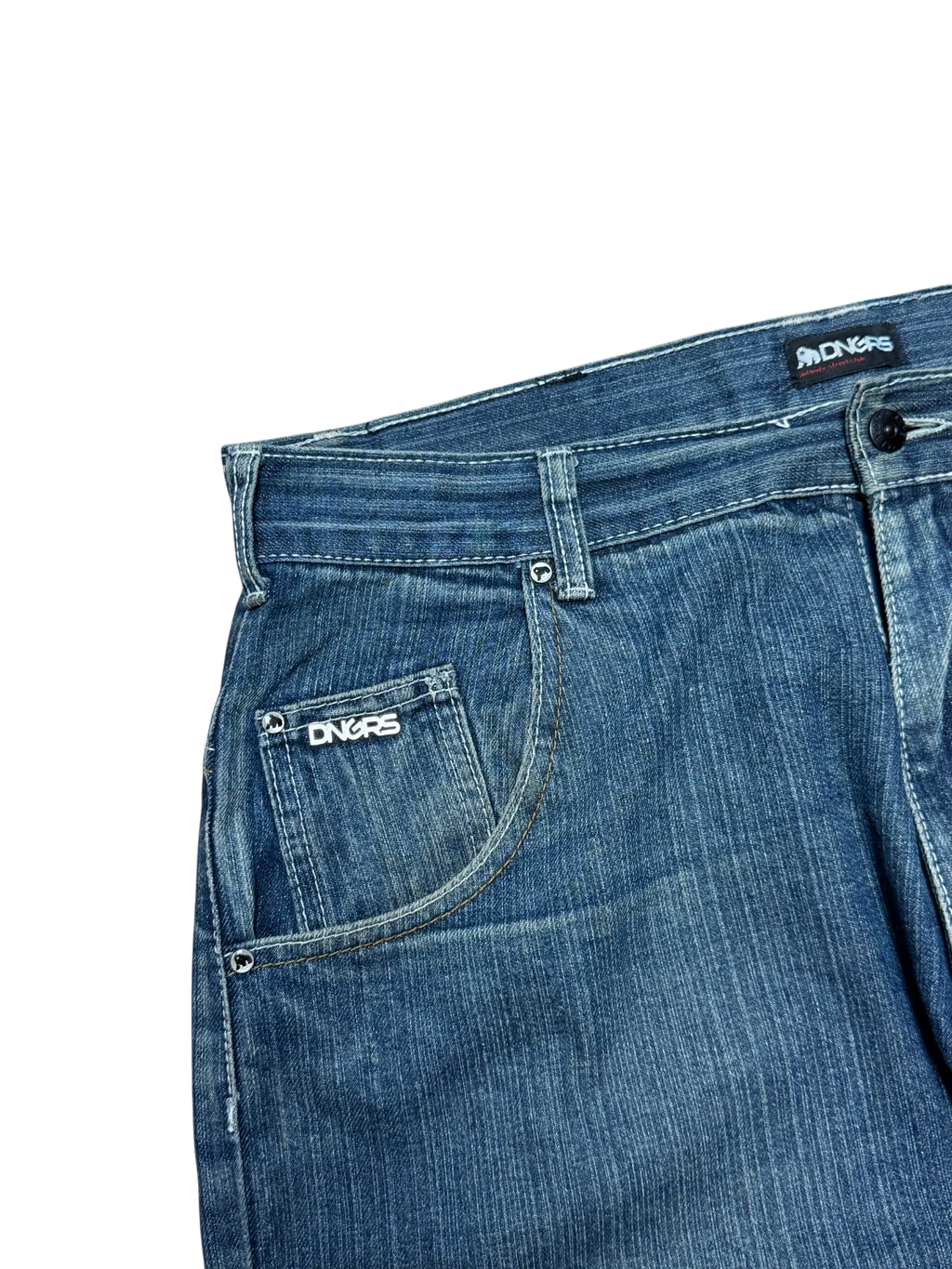[V0946] Vintage y2k / 2000s DNGRS marineblaue baggy jeans