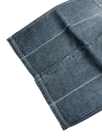 [V0772] Vintage y2k Musso schwarze baggy jeans