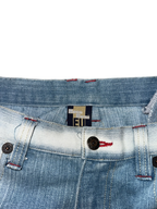 [V0844] Vintage y2k Hoodboyz blaue baggy jeans