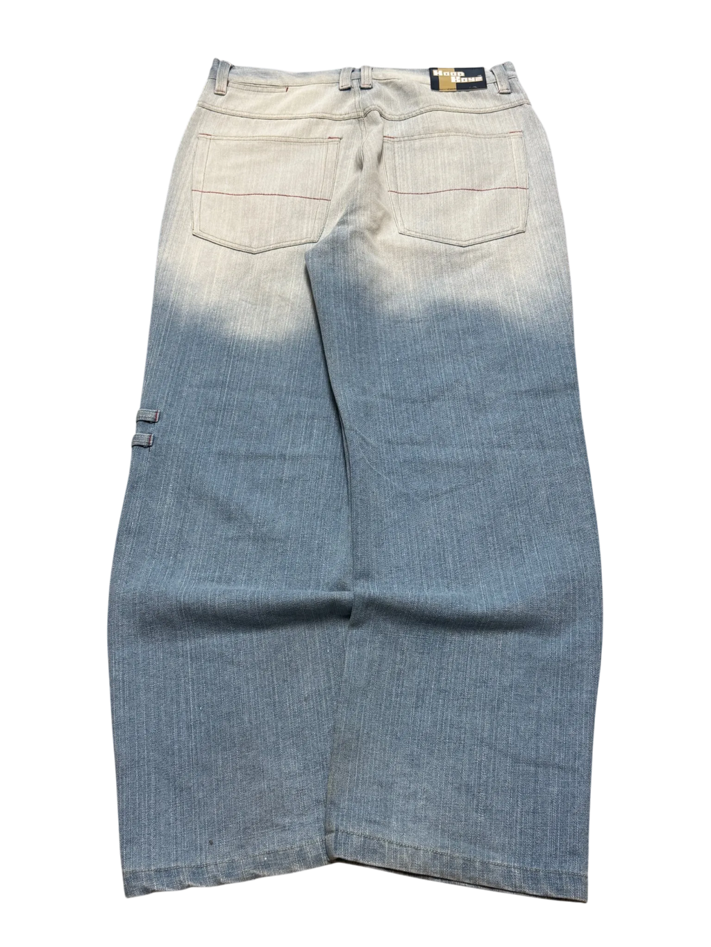 [V0844] Vintage y2k Hoodboyz blaue baggy jeans