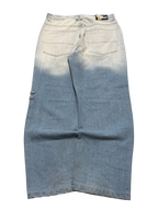 [V0844] Vintage y2k Hoodboyz blaue baggy jeans