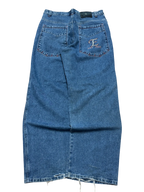 [V0470] Vintage y2k E&Q blaue baggy jeans