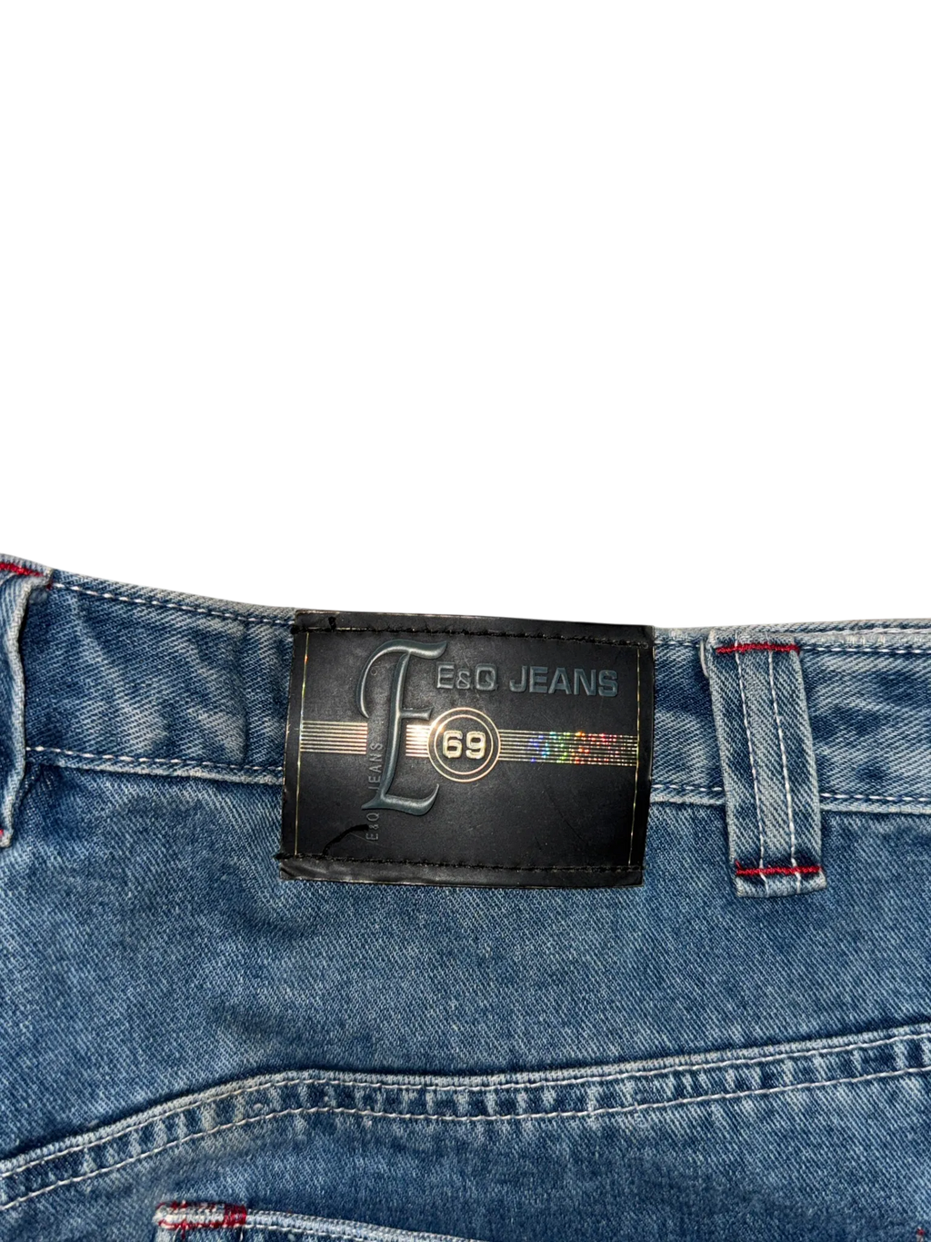 [V0470] Vintage y2k E&Q blaue baggy jeans
