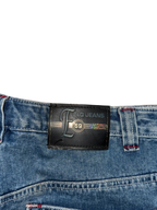 [V0470] Vintage y2k E&Q blaue baggy jeans