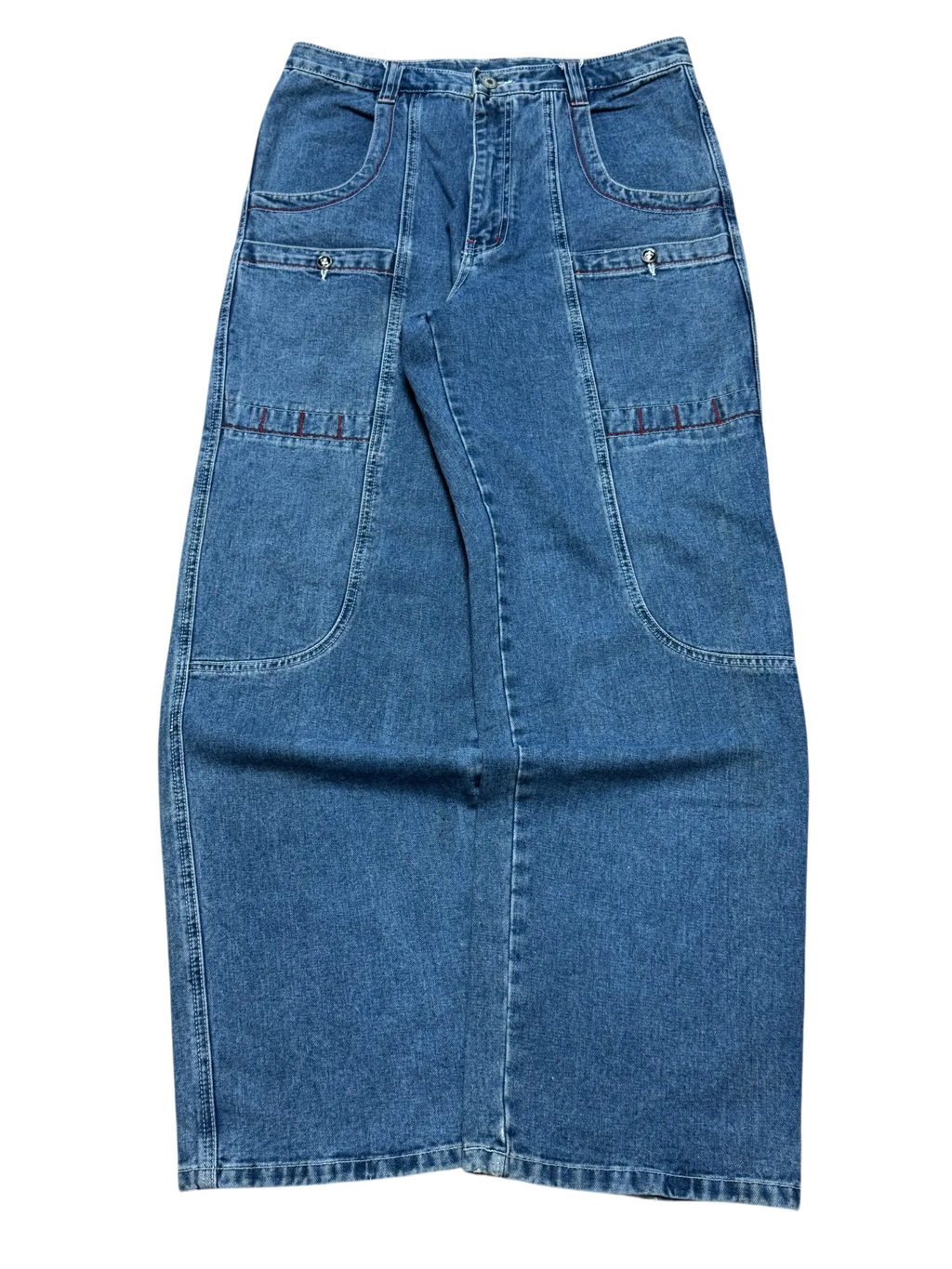 [V0470] Vintage y2k E&Q blaue baggy jeans