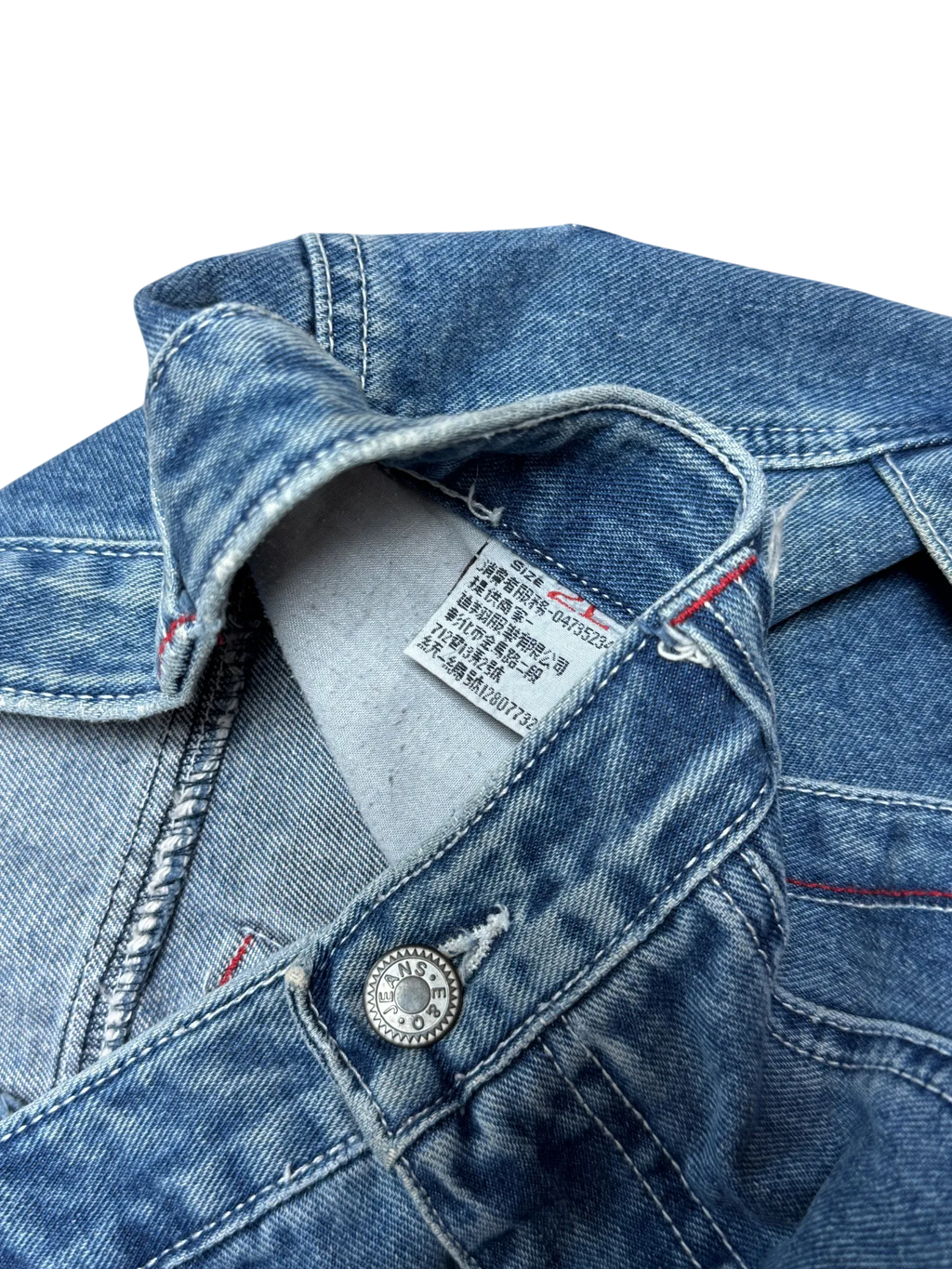 [V0470] Vintage y2k E&Q blaue baggy jeans