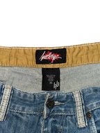 [V0818de] Vintage y2k Hoodboyz blaue baggy jeans