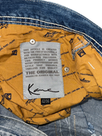 [V0853de] Vintage y2k Karl Kani blaue baggy jeans