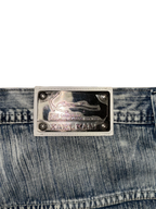 [V0853de] Vintage y2k Karl Kani blaue baggy jeans