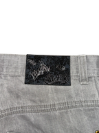 [V0888de] Vintage y2k Southpole graue baggy jeans (Paint Splatter)