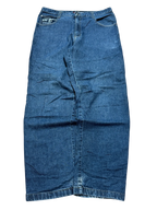 [V0690] Vintage y2k Fubu blaue baggy jeans