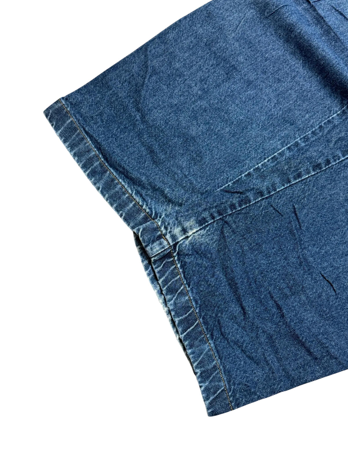 [V0690] Vintage y2k Fubu blaue baggy jeans