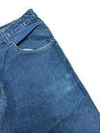[V0690] Vintage y2k Fubu blaue baggy jeans