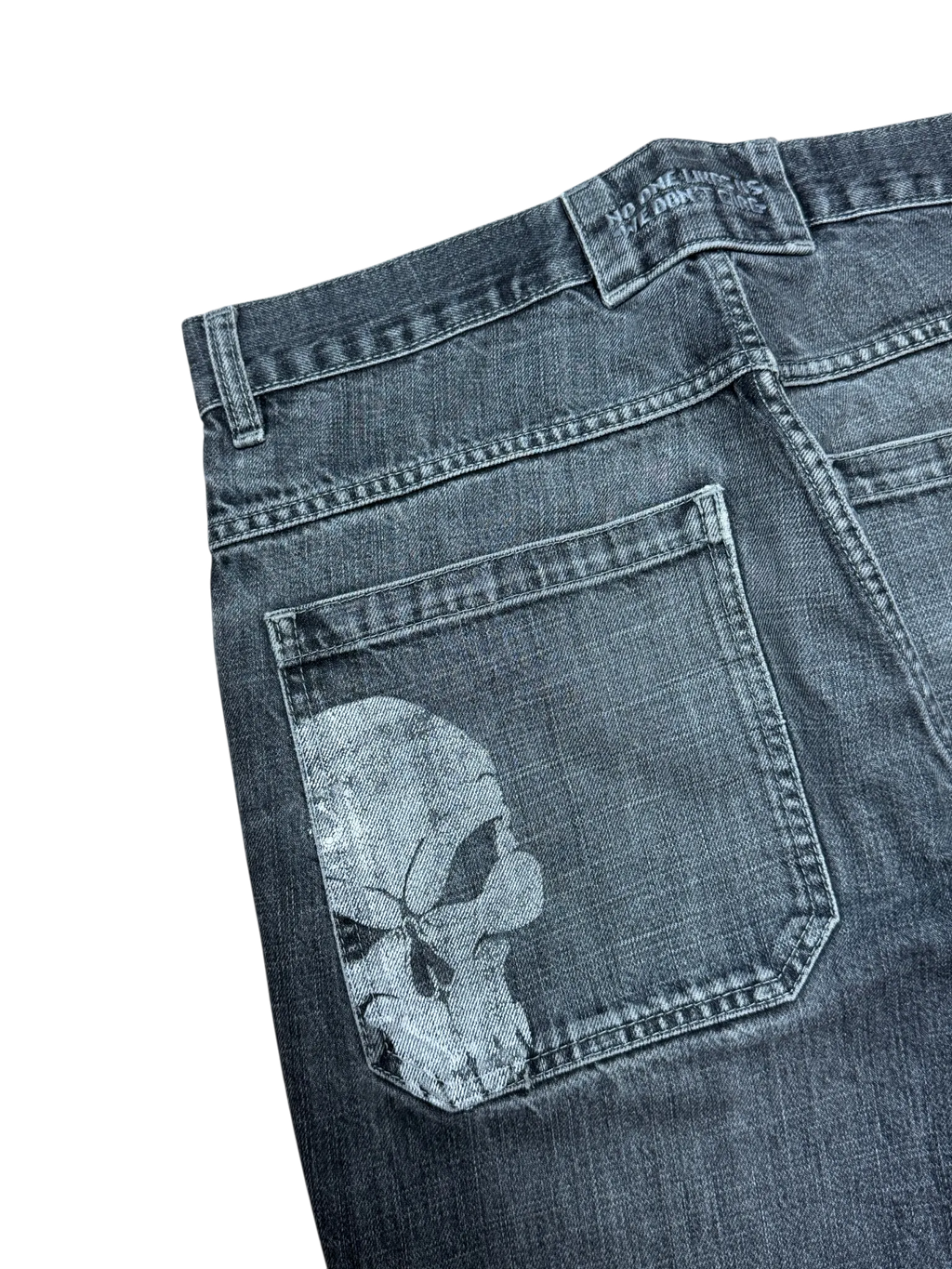 [V0913] Vintage y2k / 2000s Hooligan graue baggy jeans