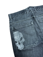 [V0913] Vintage y2k / 2000s Hooligan graue baggy jeans