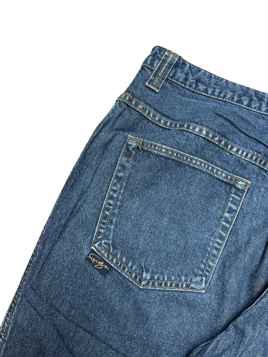 [V0690] Vintage y2k Fubu blaue baggy jeans