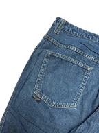 [V0690] Vintage y2k Fubu blaue baggy jeans