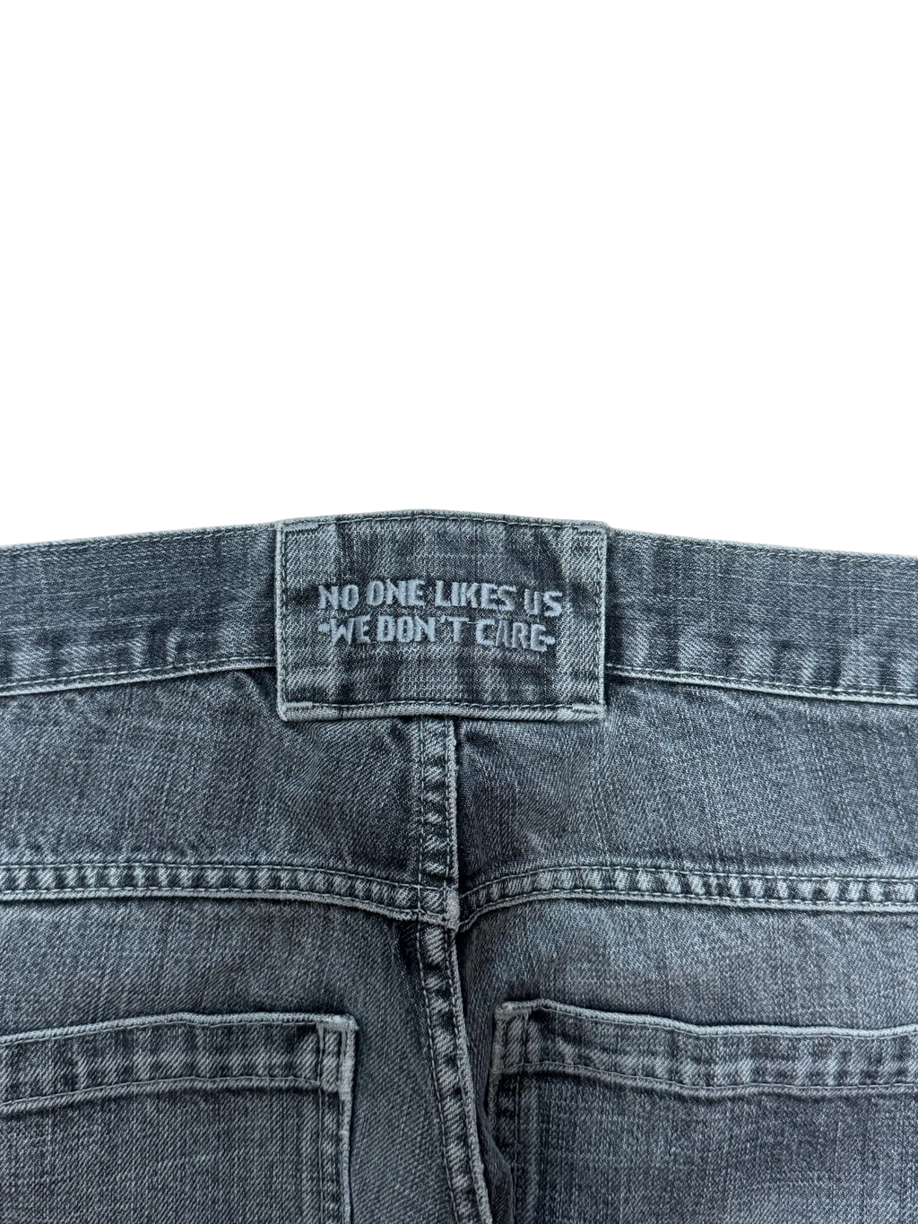 [V0913] Vintage y2k / 2000s Hooligan graue baggy jeans