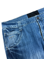 [V0874de] Vintage y2k Karl Kani blue baggy jeans