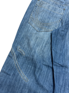 [V0874de] Vintage y2k Karl Kani blue baggy jeans