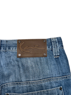 [V0874de] Vintage y2k Karl Kani blue baggy jeans