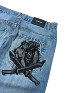 [V0947] Vintage y2k / 2000s DNGRS blaue baggy jeans