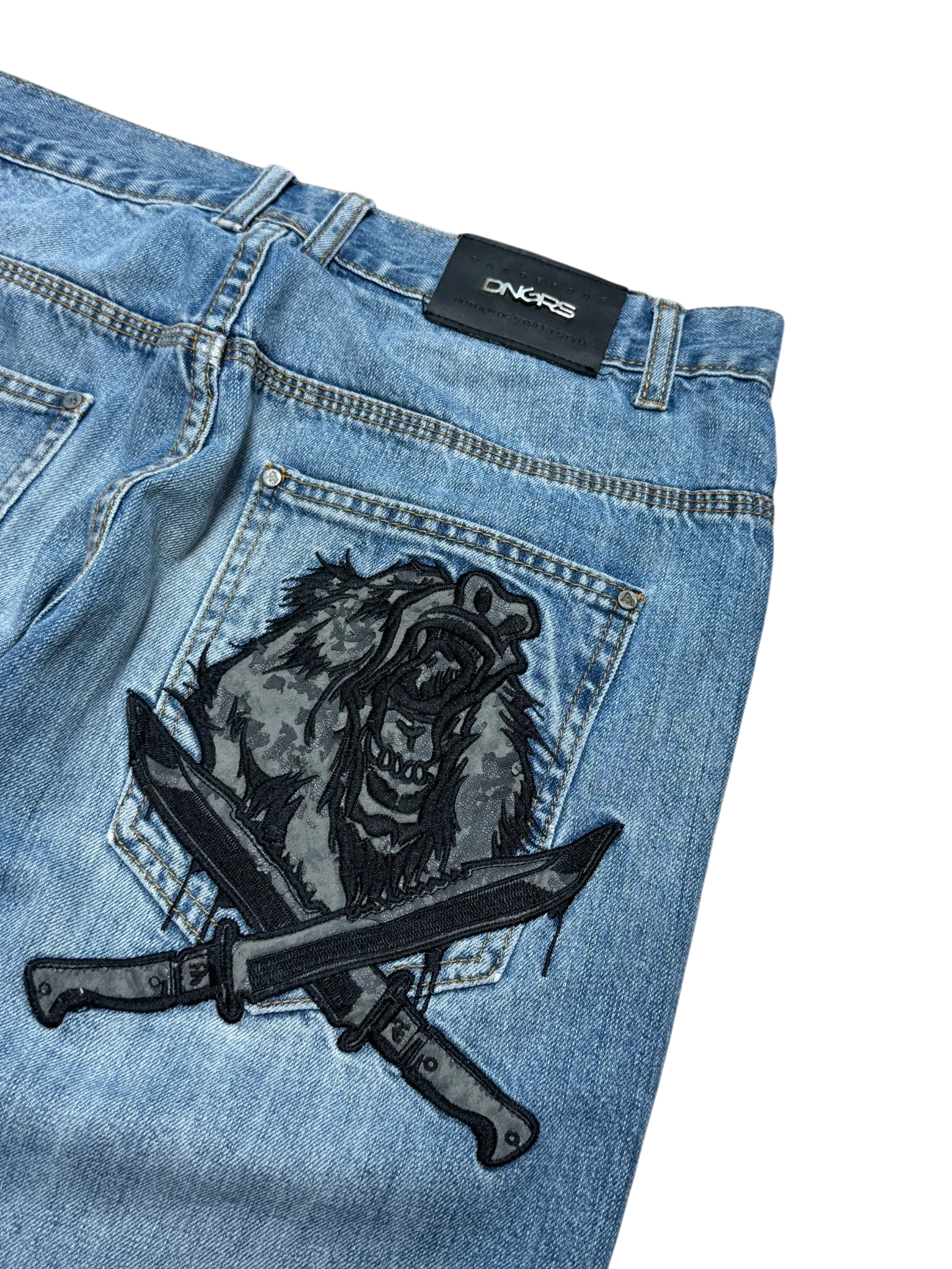[V0947] Vintage y2k / 2000s DNGRS blaue baggy jeans