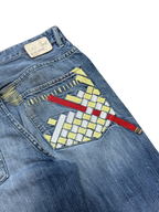 [V0893] Vintage y2k Ecko blaue baggy jeans