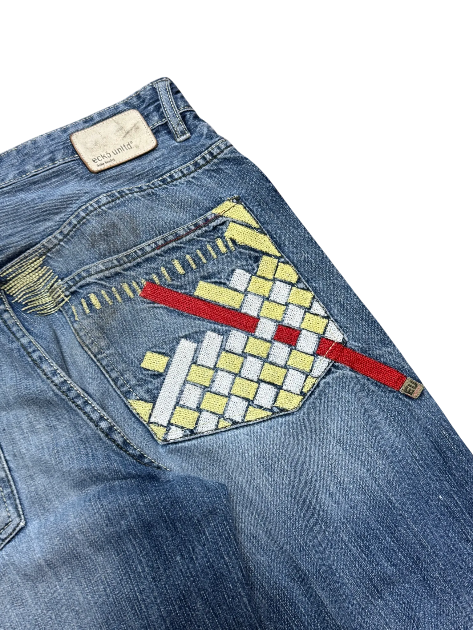 [V0893] Vintage y2k Ecko blaue baggy jeans