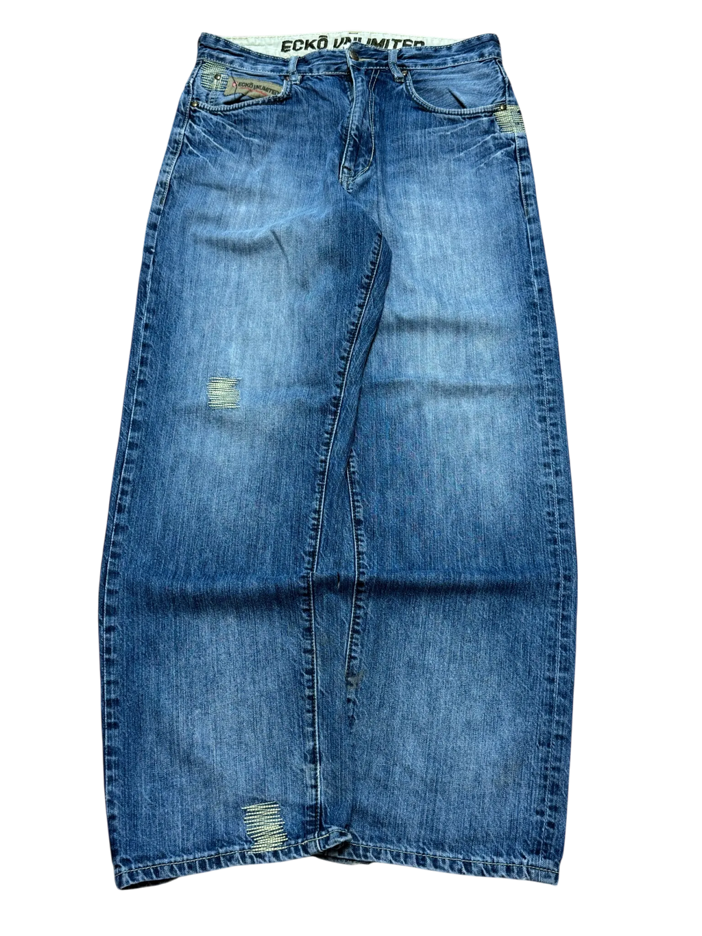 [V0893] Vintage y2k Ecko blaue baggy jeans