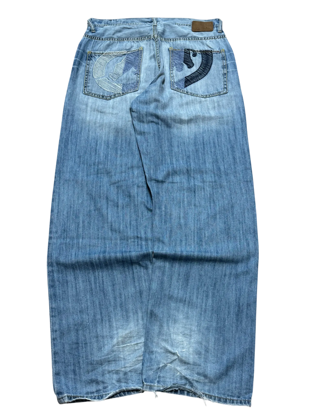 [V0962de] Vintage y2k Ecko blaue baggy jeans