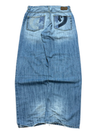 [V0962de] Vintage y2k Ecko blaue baggy jeans