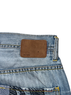 [V0962de] Vintage y2k Ecko blaue baggy jeans