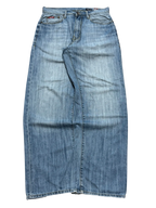 [V0962de] Vintage y2k Ecko blaue baggy jeans