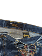 [V0683] Vintage y2k Cloud72 blaue baggy jeans