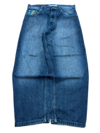 [V0730] Vintage y2k Evolution blaue baggy jeans