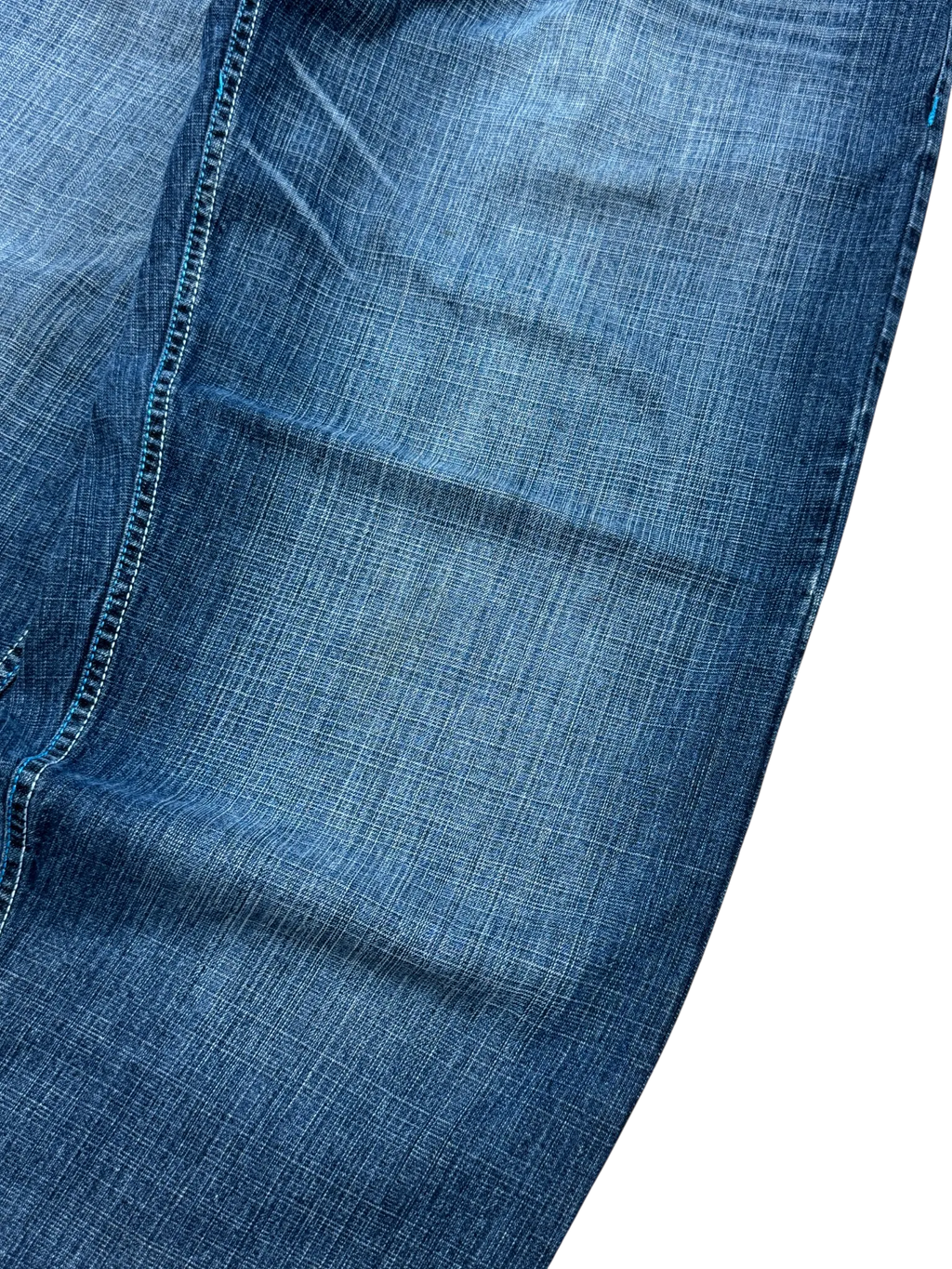 [V0730] Vintage y2k Evolution blaue baggy jeans