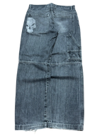 [V0913] Vintage y2k / 2000s Hooligan graue baggy jeans