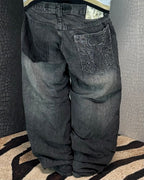 [V0953] Vintage y2k / 2000s Southpole schwarze baggy jeans