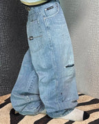 [V0954] Vintage y2k / 2000s Southpole blaue baggy jeans