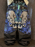[V0823] Vintage y2k Pizoff schwarze baggy jeans (Money Talks)