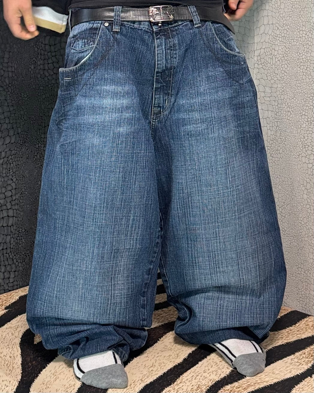 [V0950] Vintage y2k / 2000s Southpole blaue baggy jeans (Xclusive Line)