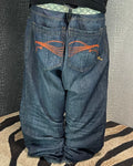 [V0935] Vintage y2k / 2000s Rocawear marineblaue baggy jeans