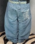 [V0938] Vintage y2k / 2000s Karl Kani blaue baggy jeans