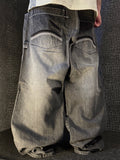 [V0882de] Vintage y2k 5ive Jungle (Five Jungle) schwarze baggy jeans