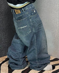 [V0933] Vintage y2k / 2000s Rocawear blaue baggy jeans